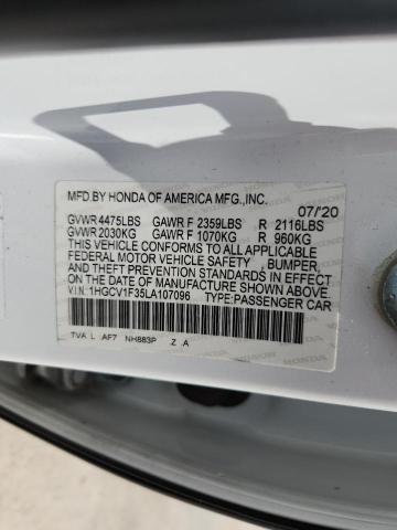 2020 HONDA ACCORD SPO 1HGCV1F35LA107096