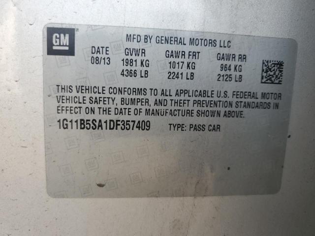 2013 CHEVROLET MALIBU LS - 1G11B5SA1DF357409