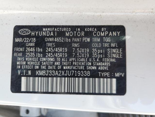2018 HYUNDAI TUCSON VALUE KM8J33A2XJU719338