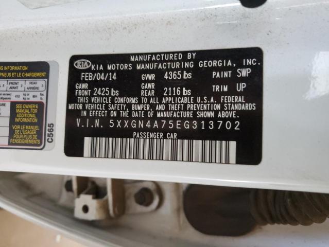 2014 KIA OPTIMA EX - 5XXGN4A75EG313702