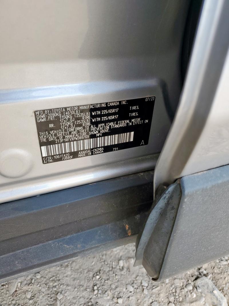 2023 TOYOTA RAV4 XLE 2T3P1RFVXPW389769