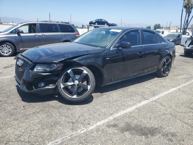 AUDI A4 PREMIUM 2012 black  gas WAUFFAFL7CN001327 photo #1