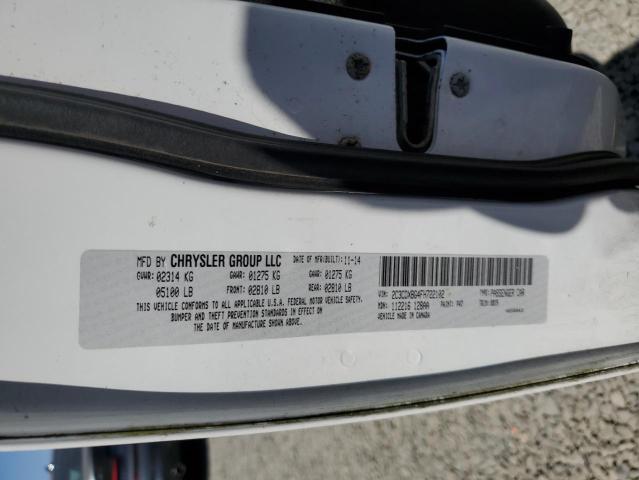 2015 DODGE CHARGER SE 2C3CDXBG4FH722102