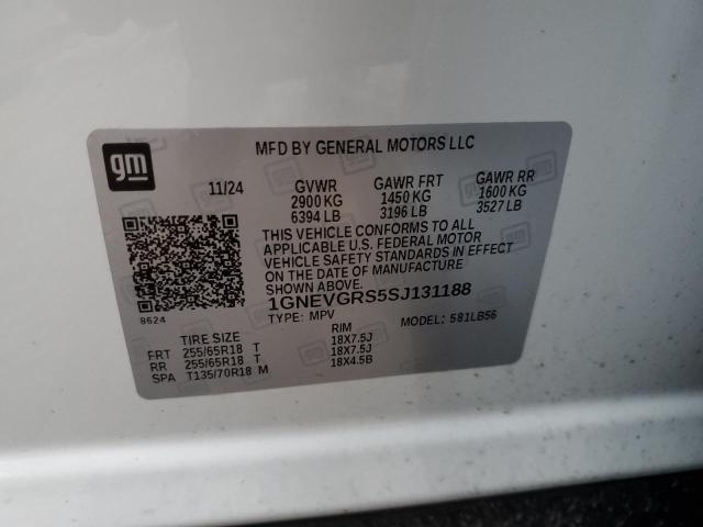 2025 CHEVROLET TRAVERSE L 1GNEVGRS5SJ131188