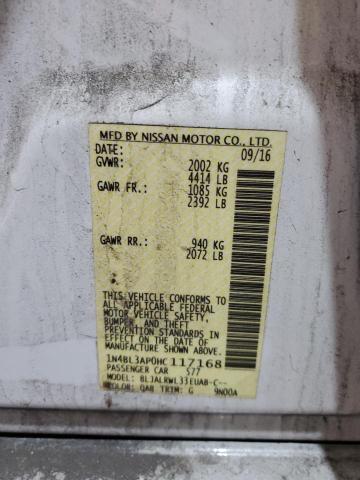 2017 NISSAN ALTIMA 3.5 1N4BL3AP0HC117168