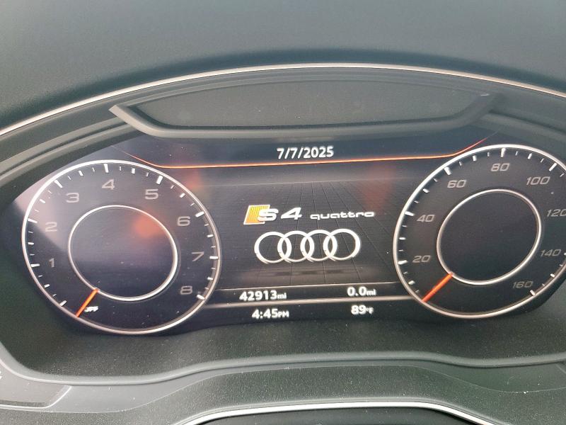 2019 AUDI S4 PREMIUM WAUB4AF49KA072919