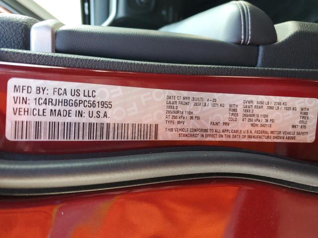 2023 JEEP GRAND CHER 1C4RJHBG6PC561955