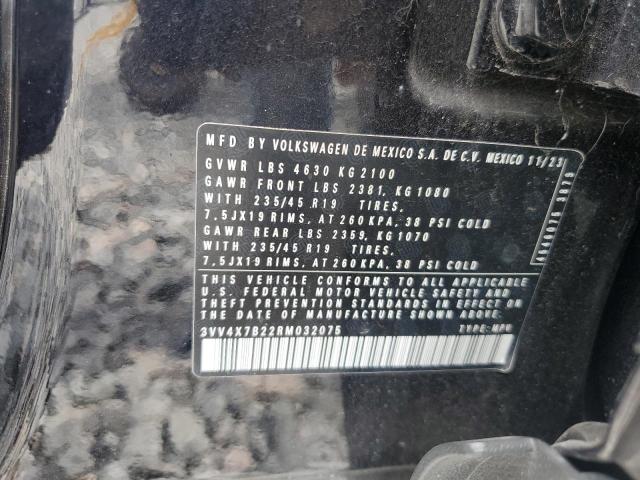 2024 VOLKSWAGEN TAOS SEL 3VV4X7B22RM032075