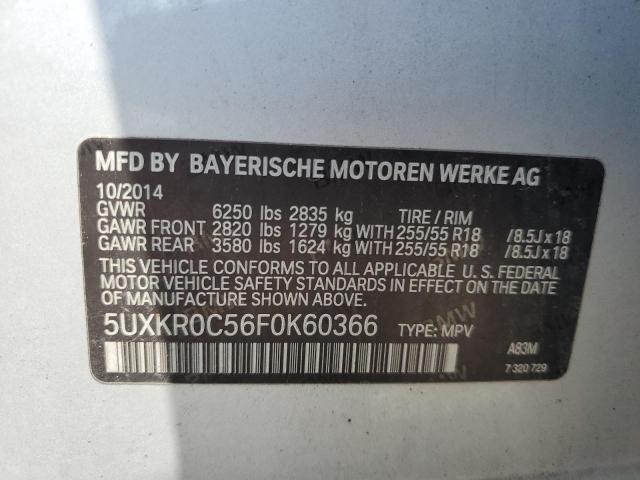 2015 BMW X5 XDRIVE3 - 5UXKR0C56F0K60366