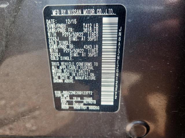 2016 INFINITI QX80 JN8AZ2NE2G9123772