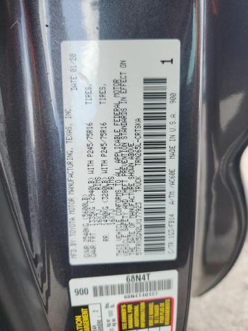 2020 TOYOTA TACOMA ACCESS CAB 5TFRX5GN2LX177923