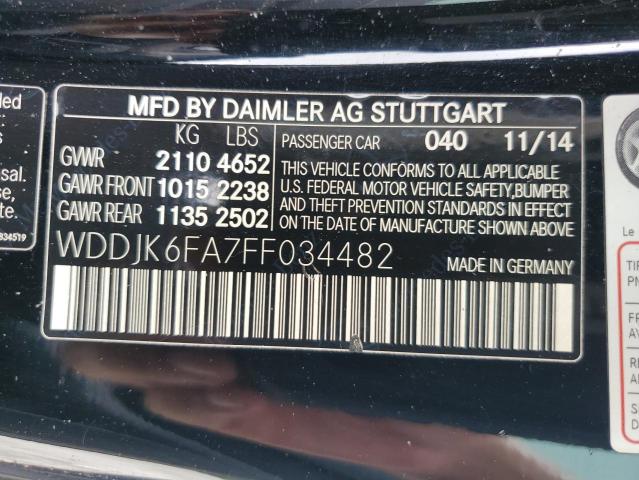 2015 MERCEDES-BENZ SL 400 WDDJK6FA7FF034482