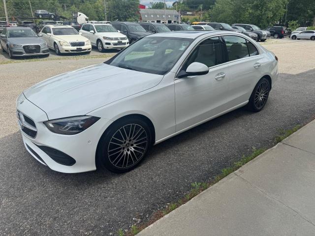 MERCEDES-BENZ C 300 4MAT 2022 white  gas W1KAF4HB9NR064191 photo #3
