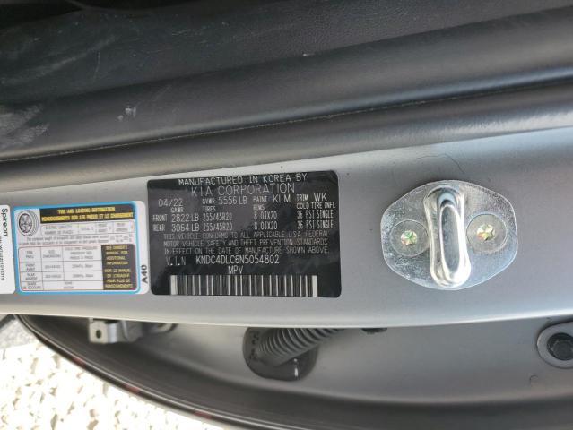 2022 KIA EV6 GT LIN KNDC4DLC6N5054802