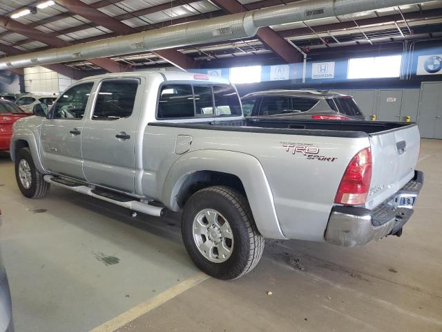TOYOTA TACOMA DOU 2005 silver crew pic gas 5TEMU52N95Z123363 photo #3