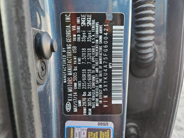 2015 KIA SORENTO EX - 5XYKU4A75FG600421