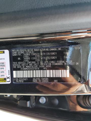 2025 LEXUS RX 350H BA 2T2BBMCA2SC070618