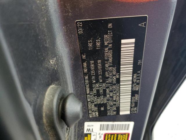 2022 TOYOTA HIGHLANDER #3237027221