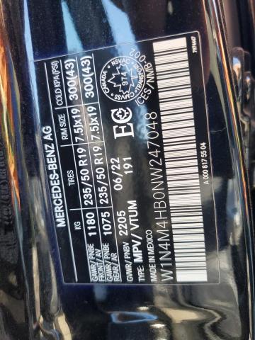 2022 MERCEDES-BENZ GLB 250 4M - W1N4M4HB0NW247048