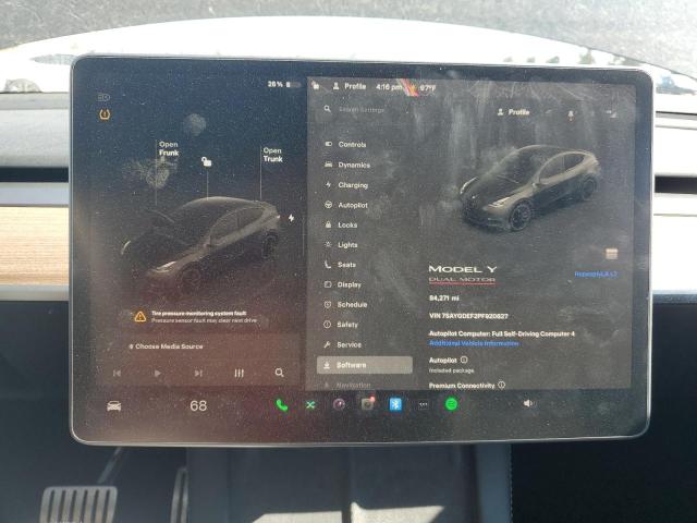 2023 TESLA MODEL Y 7SAYGDEF2PF920827
