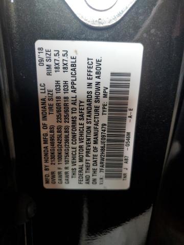 2018 HONDA CR-V EXL 7FARW2H86JE097479