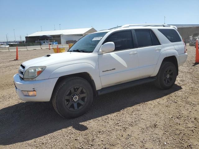 TOYOTA 4RUNNER SR 2005 white  gas JTEBT14R150050388 photo #1