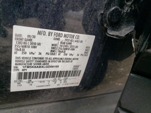 2020 FORD EXPLORER P - 1FM5K8ABXLGD08105