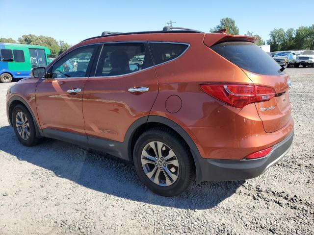 HYUNDAI SANTA FE S 2013 orange  gas 5XYZU3LB3DG099374 photo #3