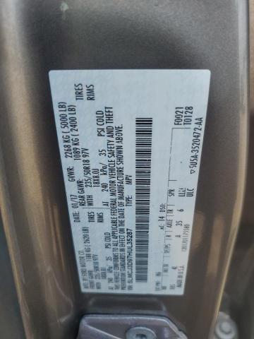 2017 LINCOLN MKC RESERV 5LMCJ3D97HUL35287
