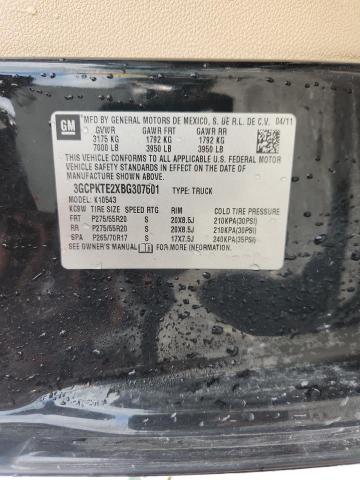 2011 CHEVROLET SILVERADO - 3GCPKTE2XBG307601