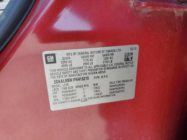 2015 GMC TERRAIN SL 2GKALMEK1F6413210