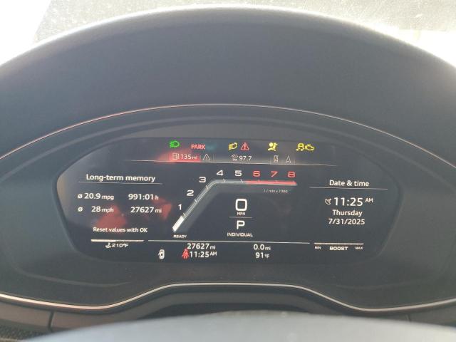 2021 AUDI S5 PRESTIG WAUR4AF57MA039234