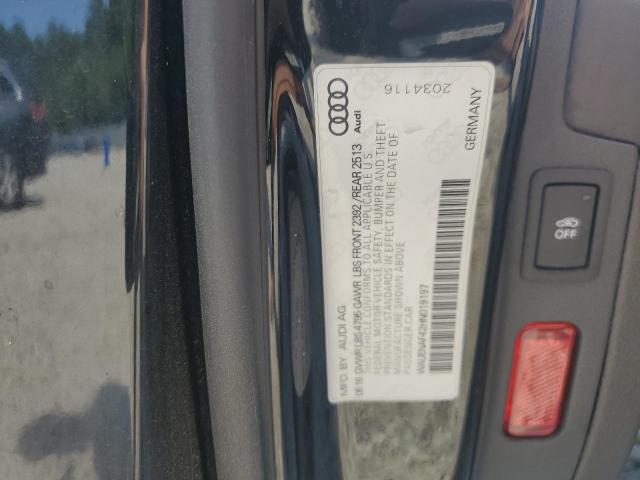 2017 AUDI A4 PREMIUM WAUENAF42HN019197