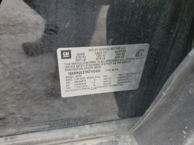 2017 GMC ACADIA SLT - 1GKKNULS7HZ193404