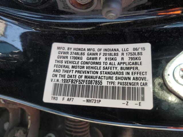 2015 HONDA CIVIC LX 19XFB2F52FE087855