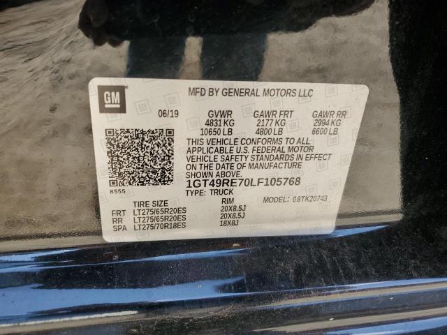 2020 GMC SIERRA K2500 DENALI 1GT49RE70LF105768