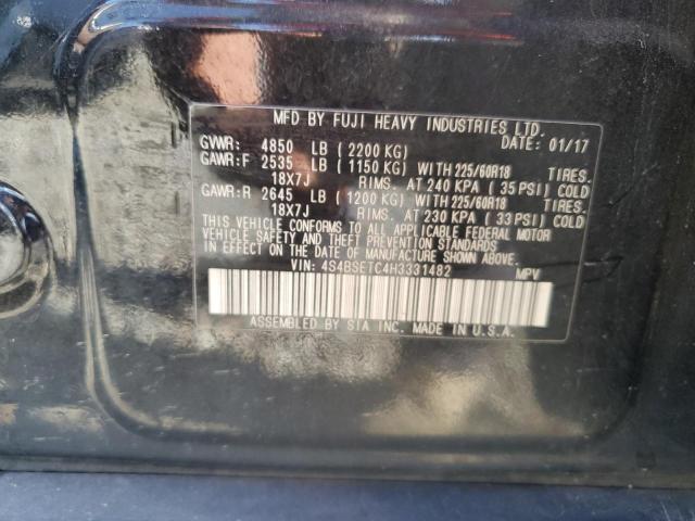 2017 SUBARU OUTBACK TO 4S4BSETC4H3331482