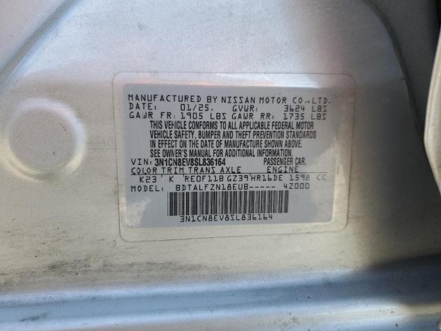 2025 NISSAN VERSA SV - 3N1CN8EV8SL836164