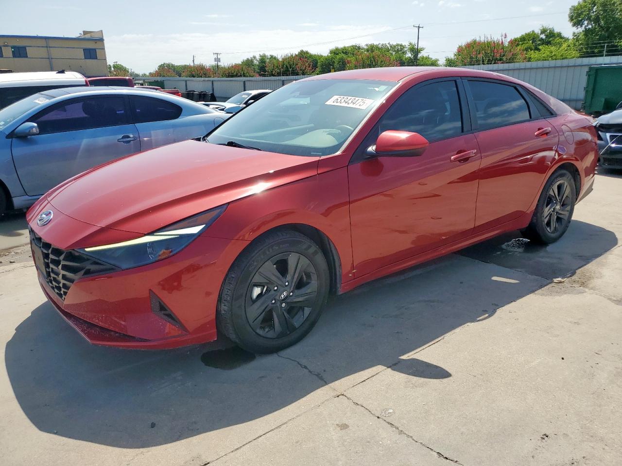 HYUNDAI ELANTRA BLUE