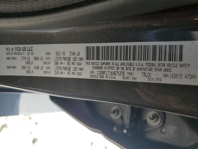 2019 RAM 1500 REBEL - 1C6SRFLT1KN671276