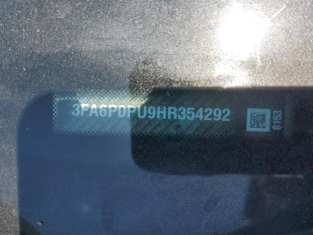 2017 FORD FUSION SE PHEV 3FA6P0PU9HR354292