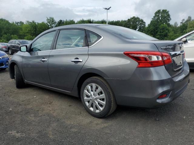 NISSAN SENTRA S 2016 gray sedan 4d gas 3N1AB7AP3GY328485 photo #3
