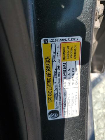 2018 CHEVROLET CRUZE LT - 1G1BE5SM9J7193712