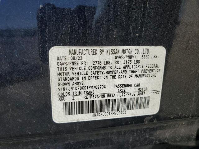 2023 NISSAN ARIYA PLAT JN1DF0CD1PM709704