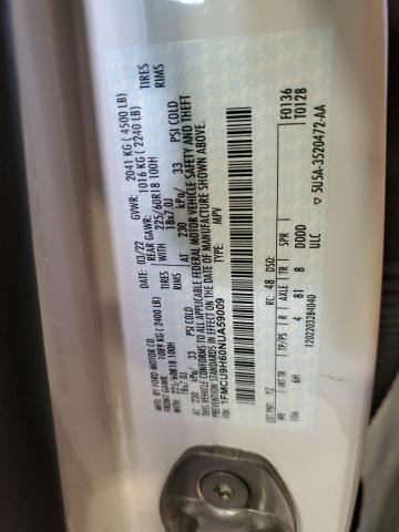 2022 FORD ESCAPE SEL - 1FMCU9H60NUA59009