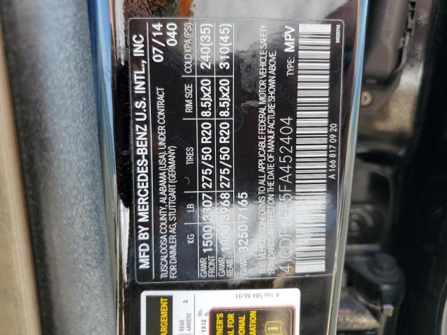 2015 MERCEDES-BENZ GL 450 4MA #3304520458