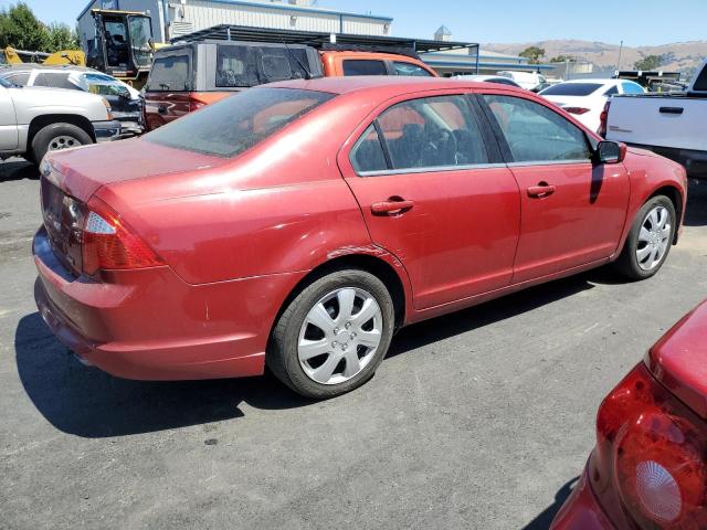 FORD FUSION SE 2010 burgundy  flexible fuel 3FAHP0HG6AR218421 photo #4