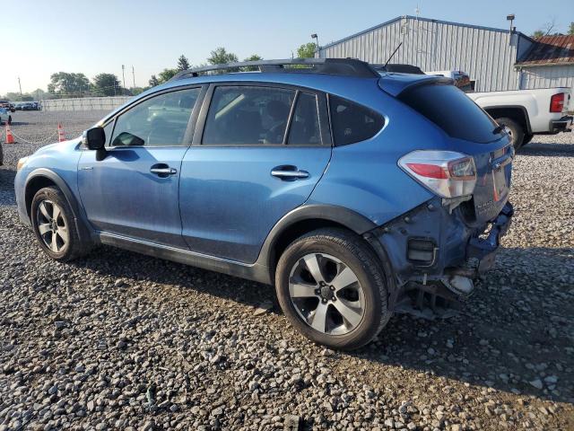 SUBARU XV CROSSTR 2014 blue  hybrid engine JF2GPBKC8EH316401 photo #3