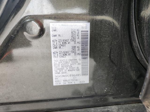 2015 NISSAN ROGUE S 5N1AT2MV1FC896485