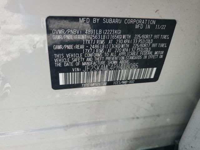 2023 SUBARU FORESTER W JF2SKAMC4PH418085